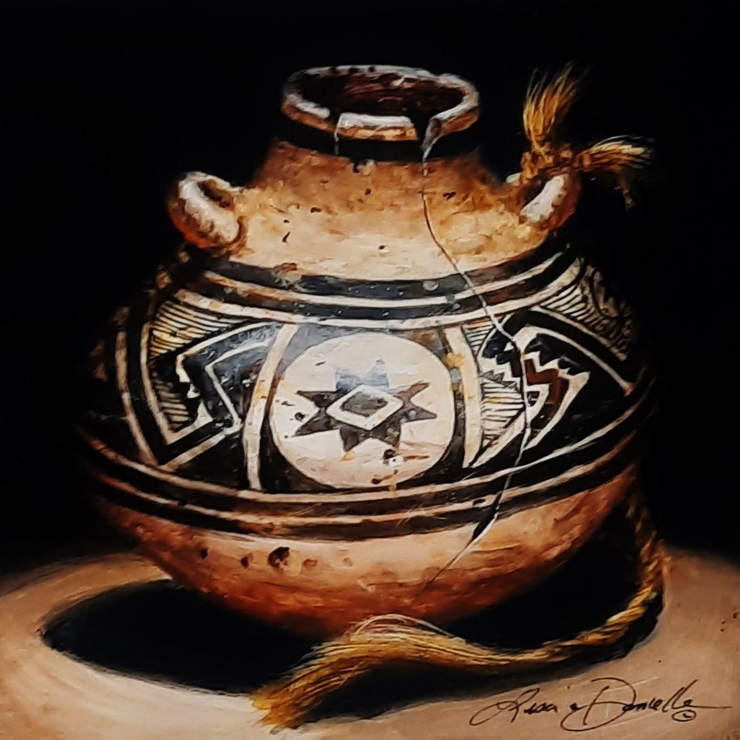 Little Star-Crossed Canteen-Painting-Lisa Danielle-Sorrel Sky Gallery
