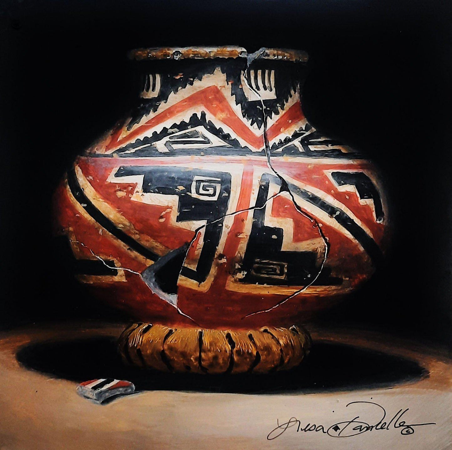Little Tenacious Tonto-Painting-Lisa Danielle-Sorrel Sky Gallery