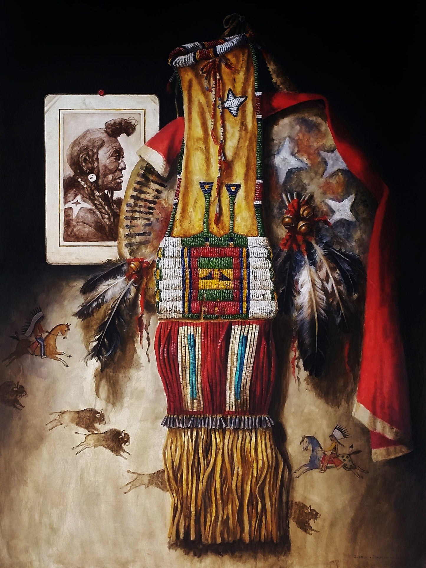 Ways Of The Old Ones-Painting-Lisa Danielle-Sorrel Sky Gallery