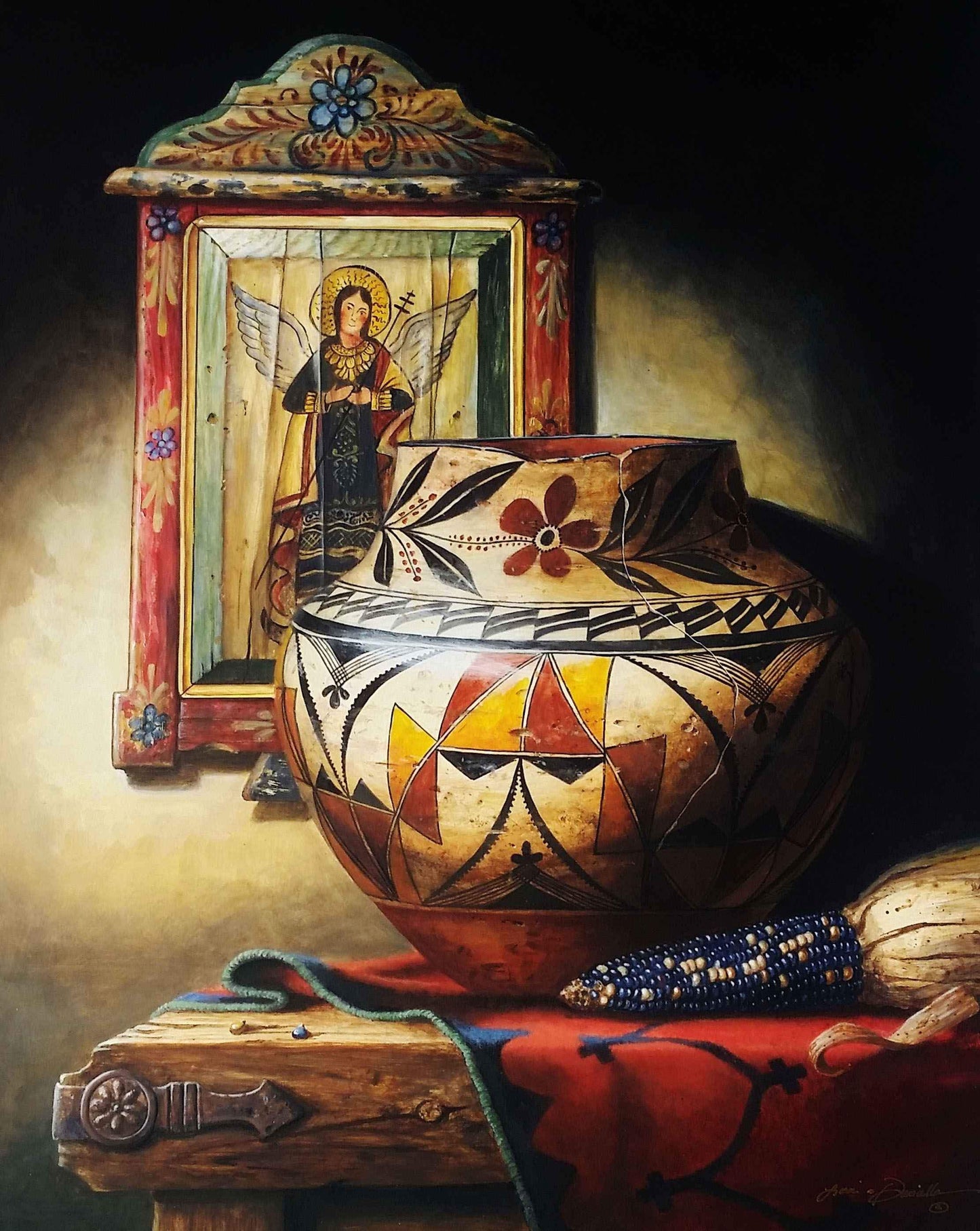 Where Faith Blooms-Painting-Lisa Danielle-Sorrel Sky Gallery
