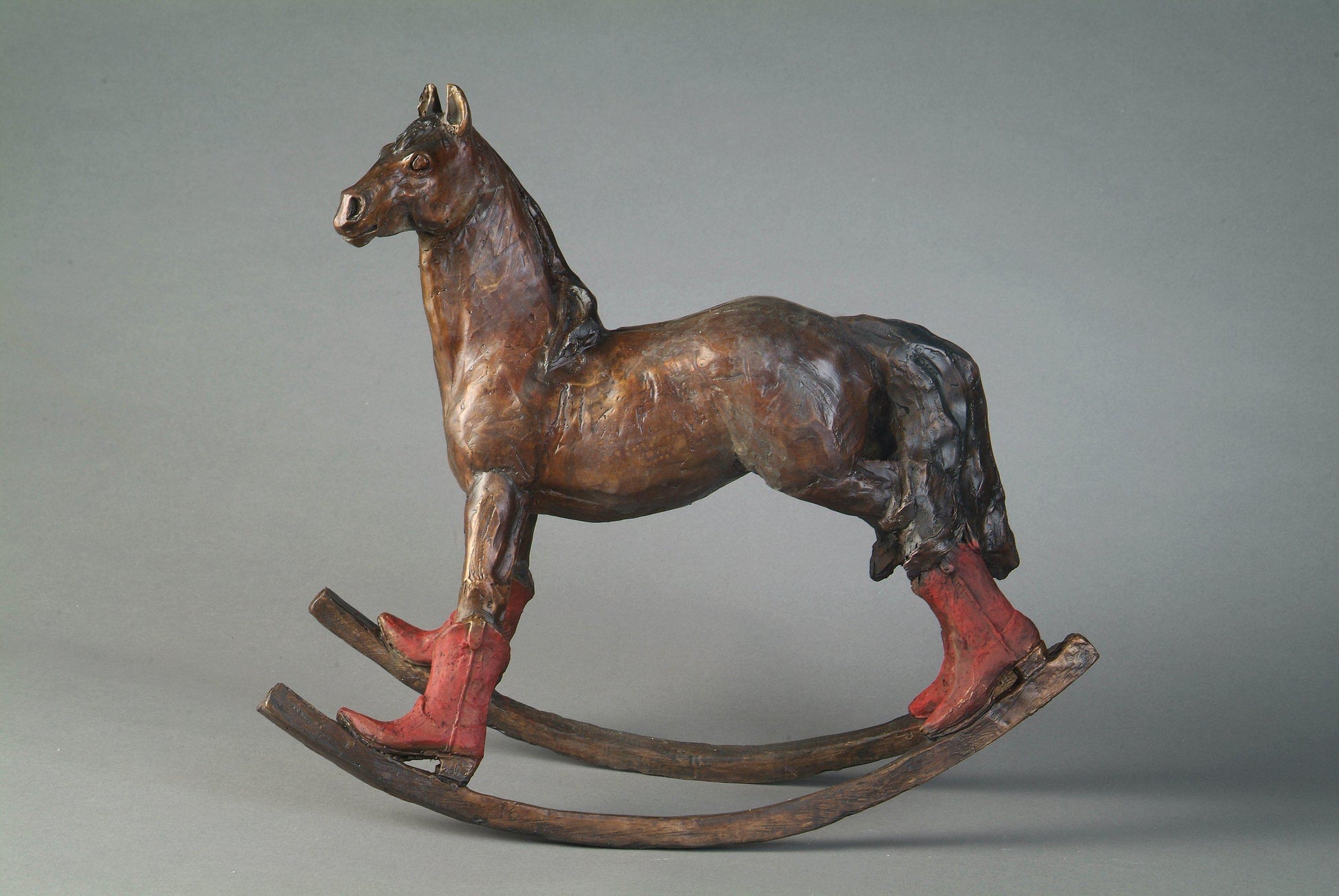 Rockin Rodeo Cowgirl-Sculpture-Lisa Gordon-Sorrel Sky Gallery