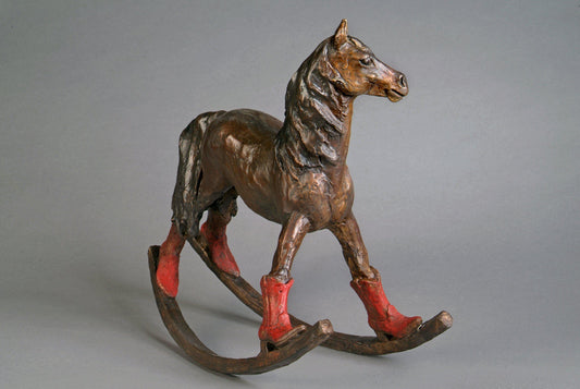 Rockin Rodeo Cowgirl-Sculpture-Lisa Gordon-Sorrel Sky Gallery