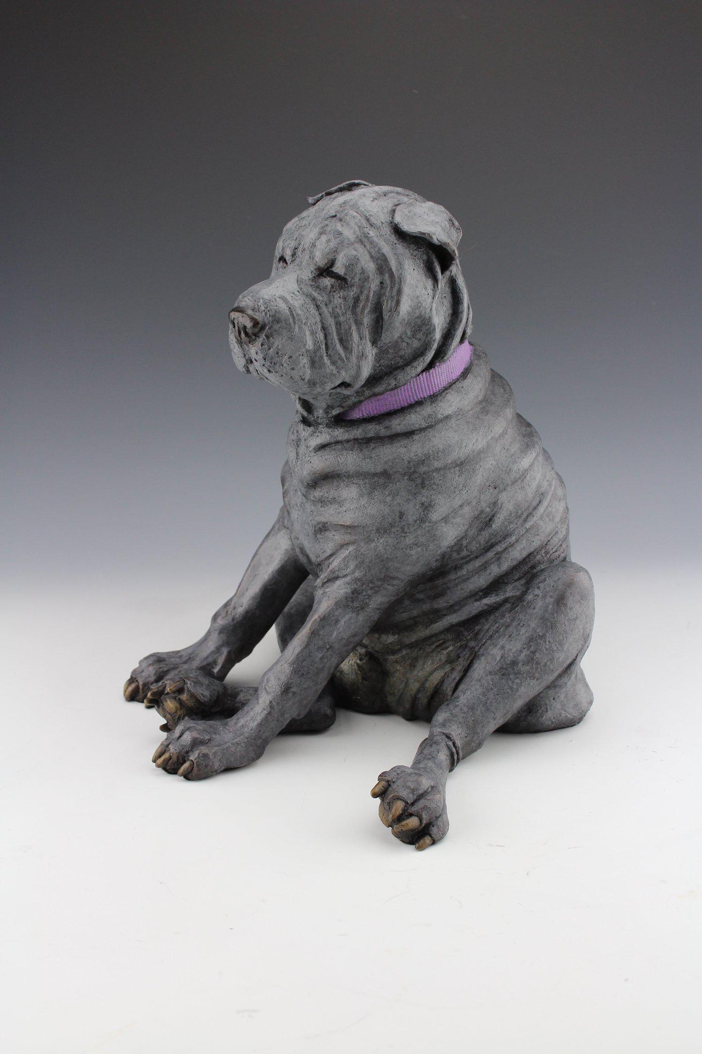 Shar Pei-Sculpture-Mark Dziewior-Sorrel Sky Gallery