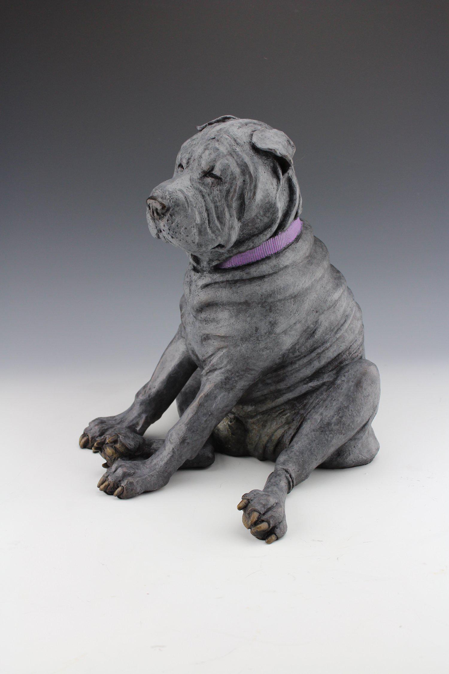 Shar Pei-Sculpture-Mark Dziewior-Sorrel Sky Gallery