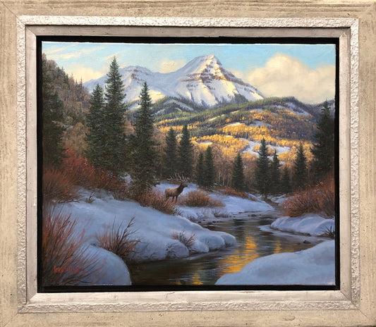 Evening Light On Engineer-Painting-Mark Keathley-Sorrel Sky Gallery