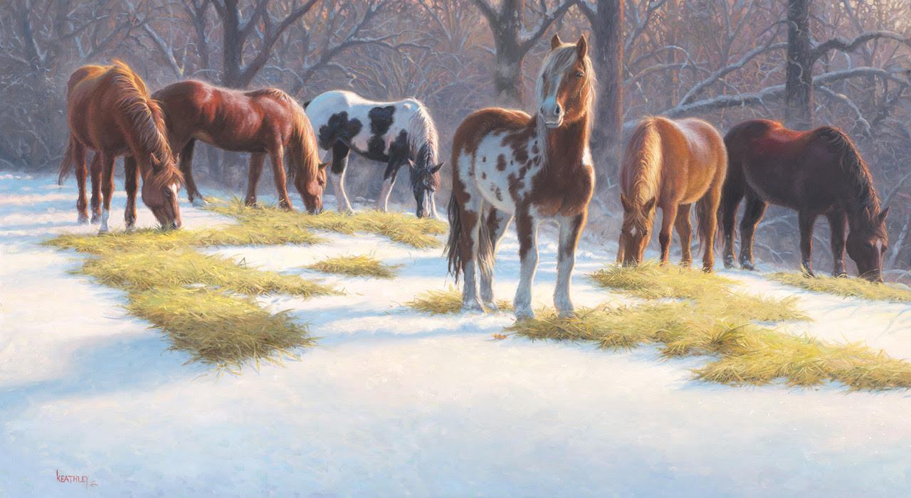 Winter Watch-Painting-Mark Keathley-Sorrel Sky Gallery