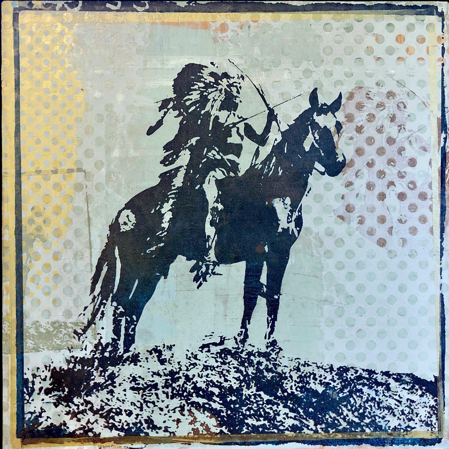 At The Ready III-Painting-Maura Allen-Sorrel Sky Gallery