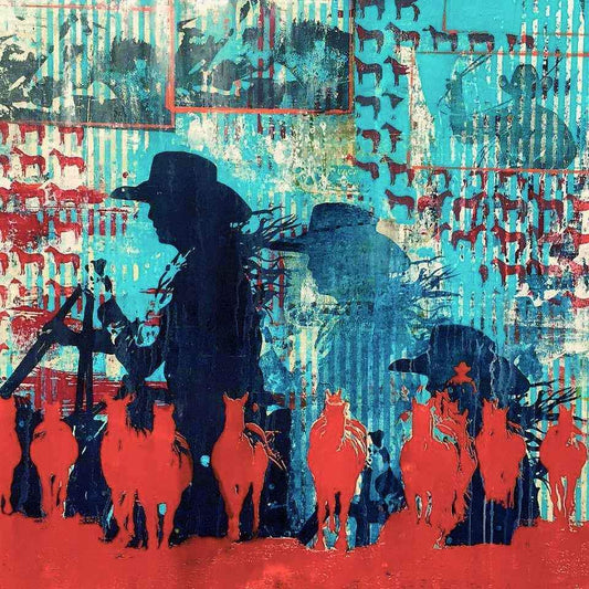 Maura Allen-On The Run-Sorrel Sky Gallery-Painting