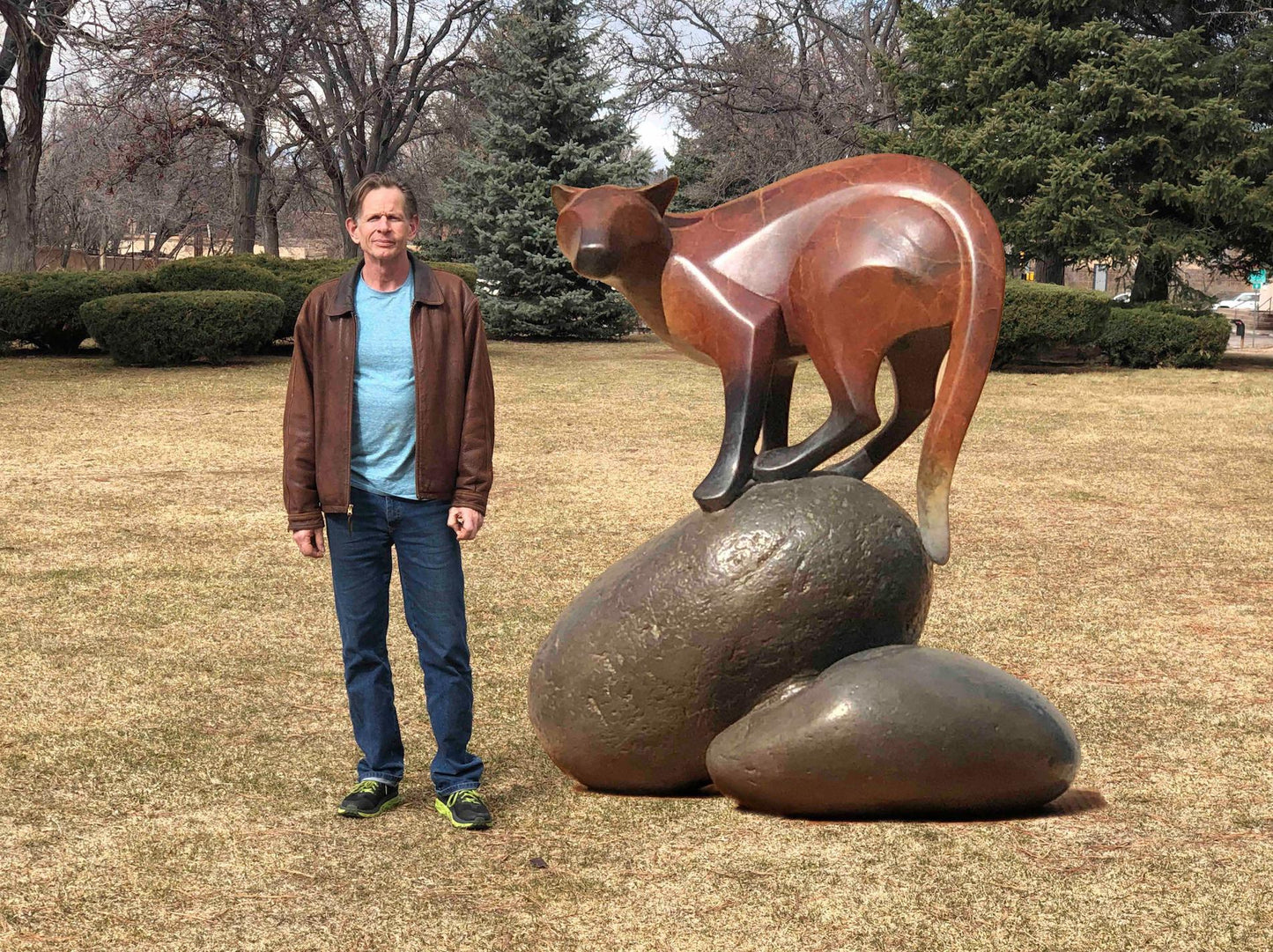 Michael Tatom-40" Puma-Sorrel Sky Gallery-Sculpture