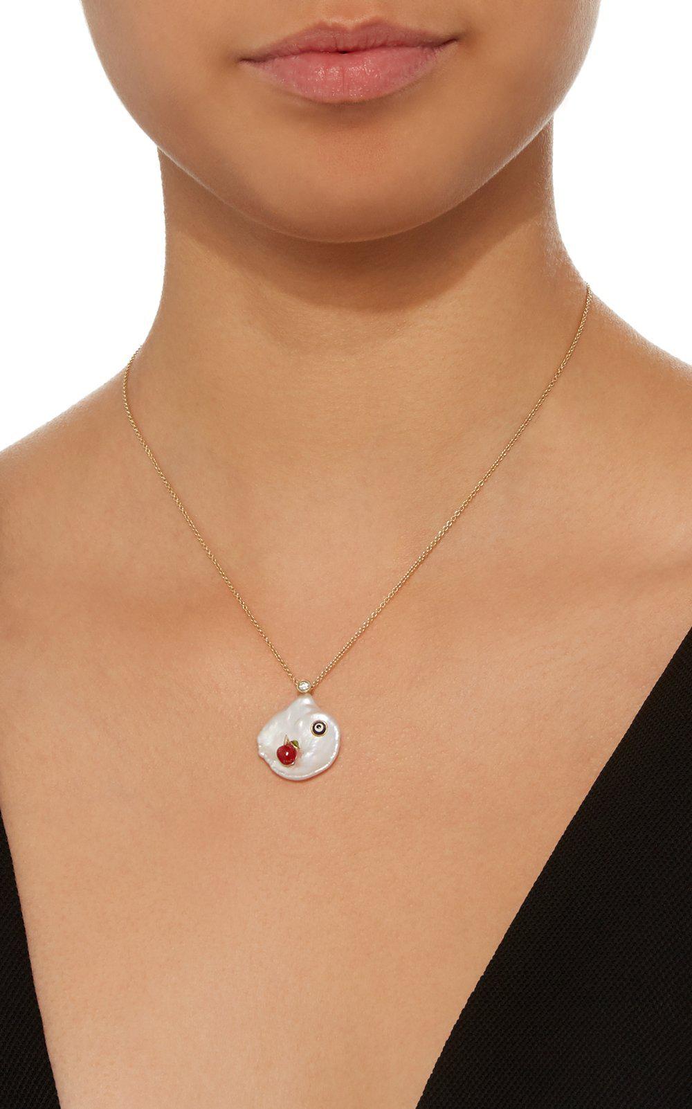 Apple Of My Eye Pendant-Jewelry-Of Rare Origin-Sorrel Sky Gallery