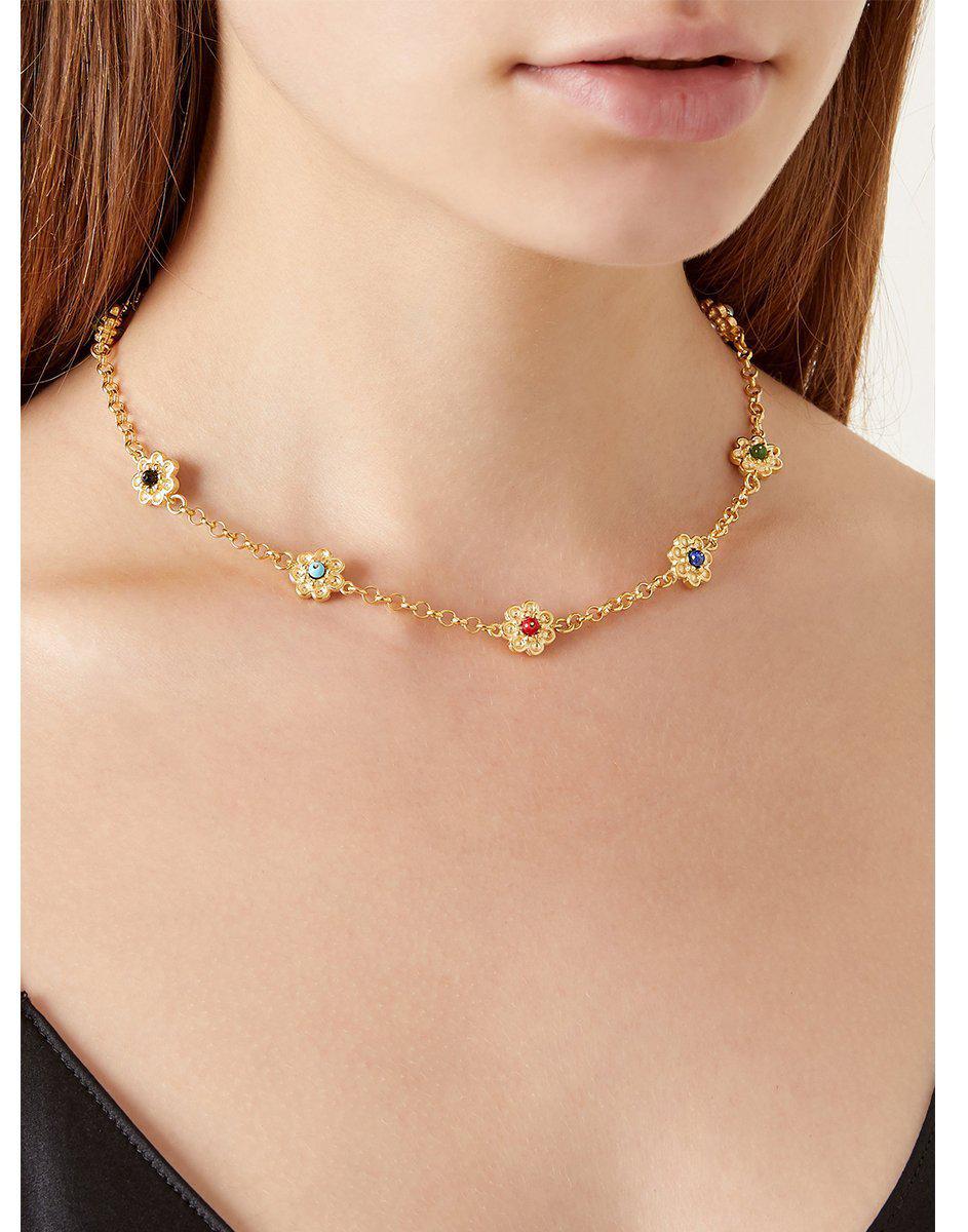 Daisy Chain Necklace-Jewelry-Of Rare Origin-Sorrel Sky Gallery
