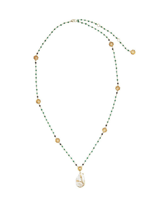 Hedera Pearl Lavalier-Jewelry-Of Rare Origin-Sorrel Sky Gallery