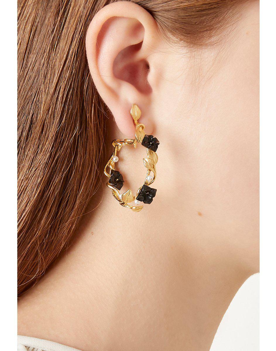 Mini Flower Whirl Earrings-Jewelry-Of Rare Origin-Sorrel Sky Gallery