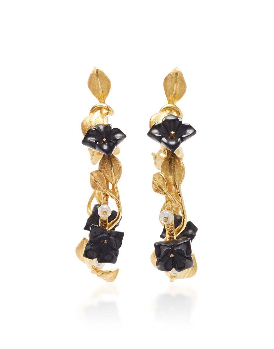 Mini Flower Whirl Earrings-Jewelry-Of Rare Origin-Sorrel Sky Gallery