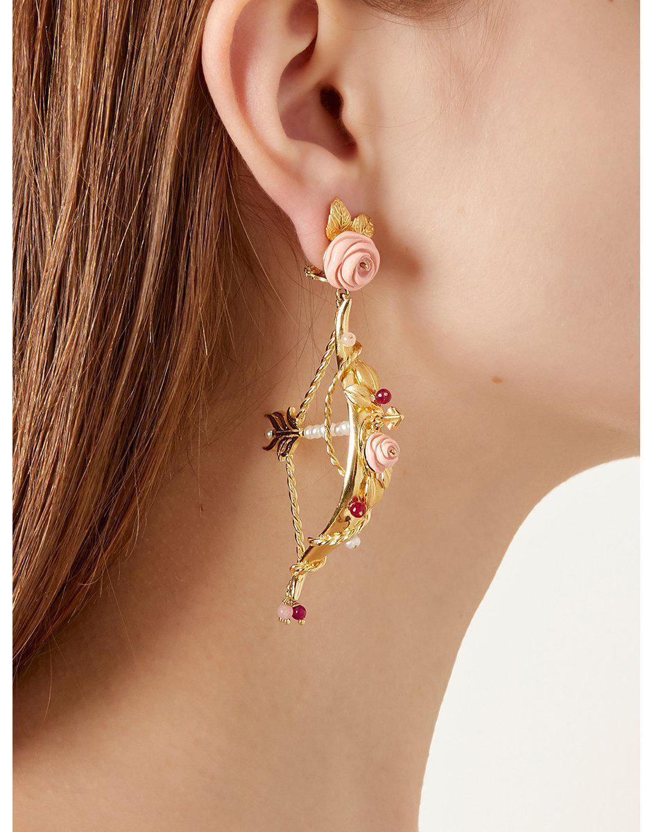 Ready, Set, Aim Earrings-Jewelry-Of Rare Origin-Sorrel Sky Gallery