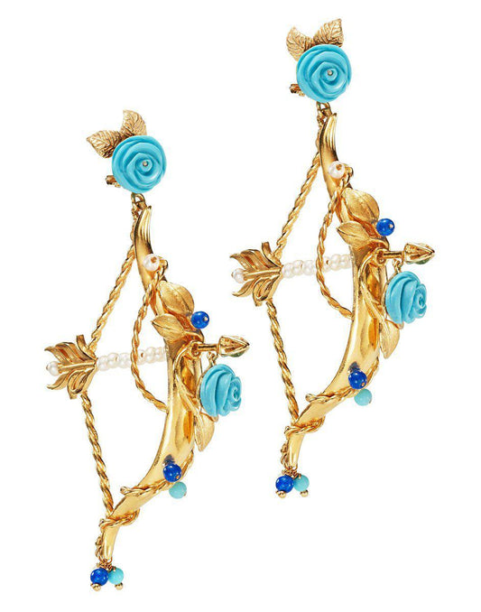 Ready, Set, Aim Earrings-Jewelry-Of Rare Origin-Sorrel Sky Gallery