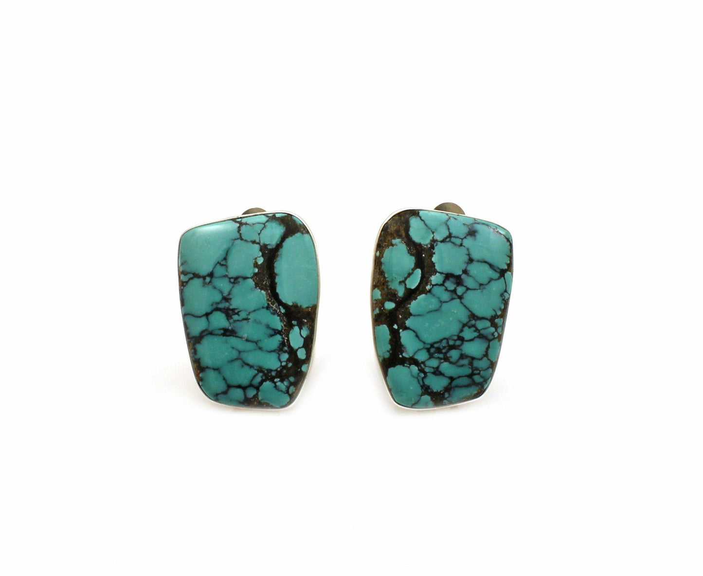 Turquoise Clip On Earrings-Jewelry-Pam Springall-Sorrel Sky Gallery