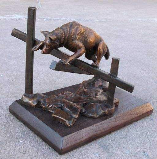 Patsy Davis-Sorrel Sky Gallery-Sculpture-Semper Fi