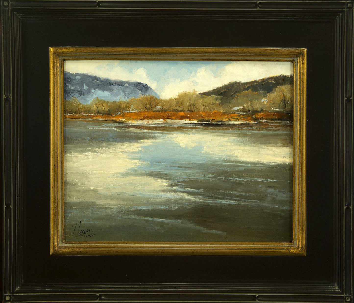 Reflected Clouds-Painting-Peggy Immel-Sorrel Sky Gallery