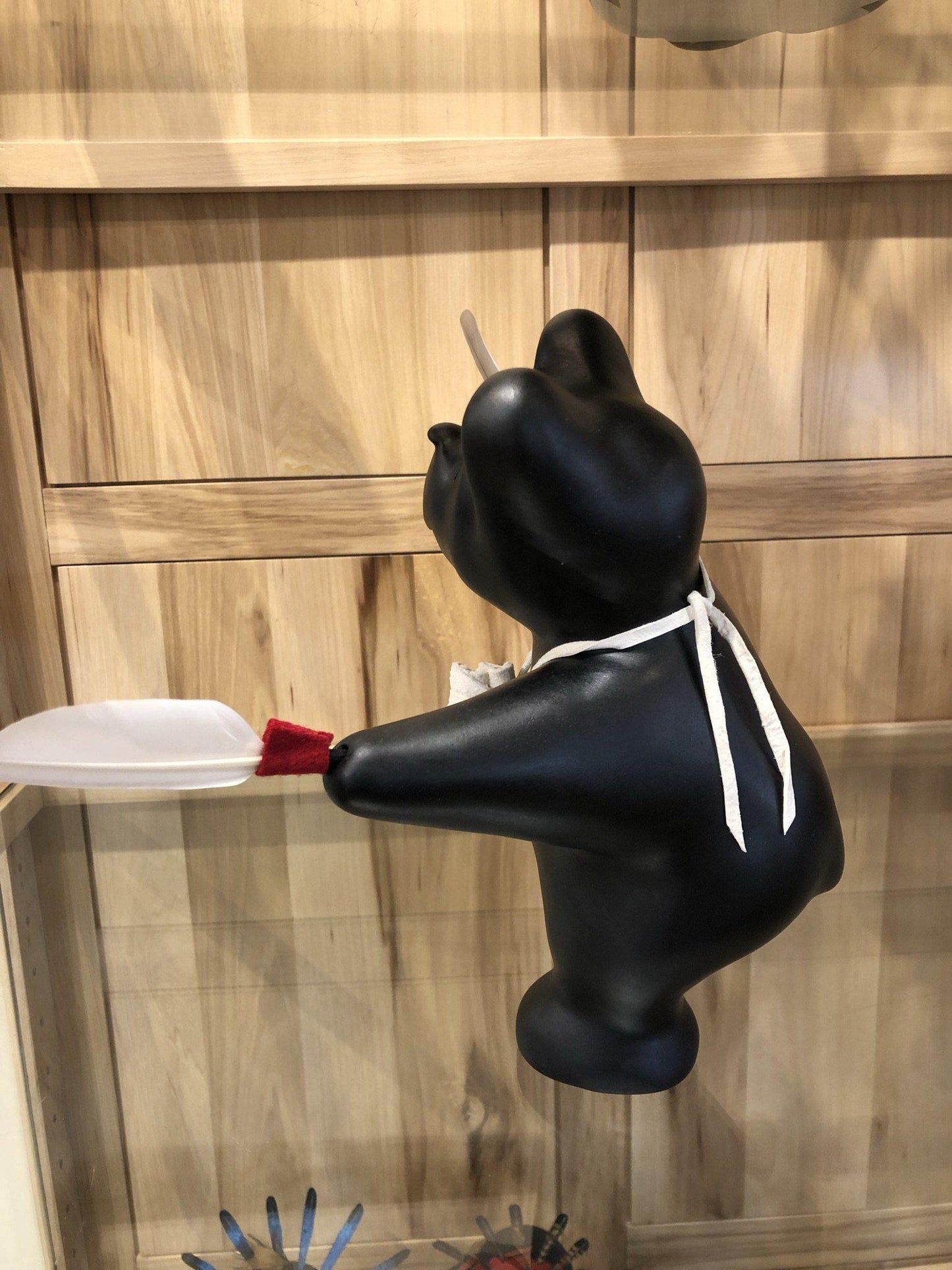Eagle Dancer Bear-Pottery-Randy Chitto-Sorrel Sky Gallery