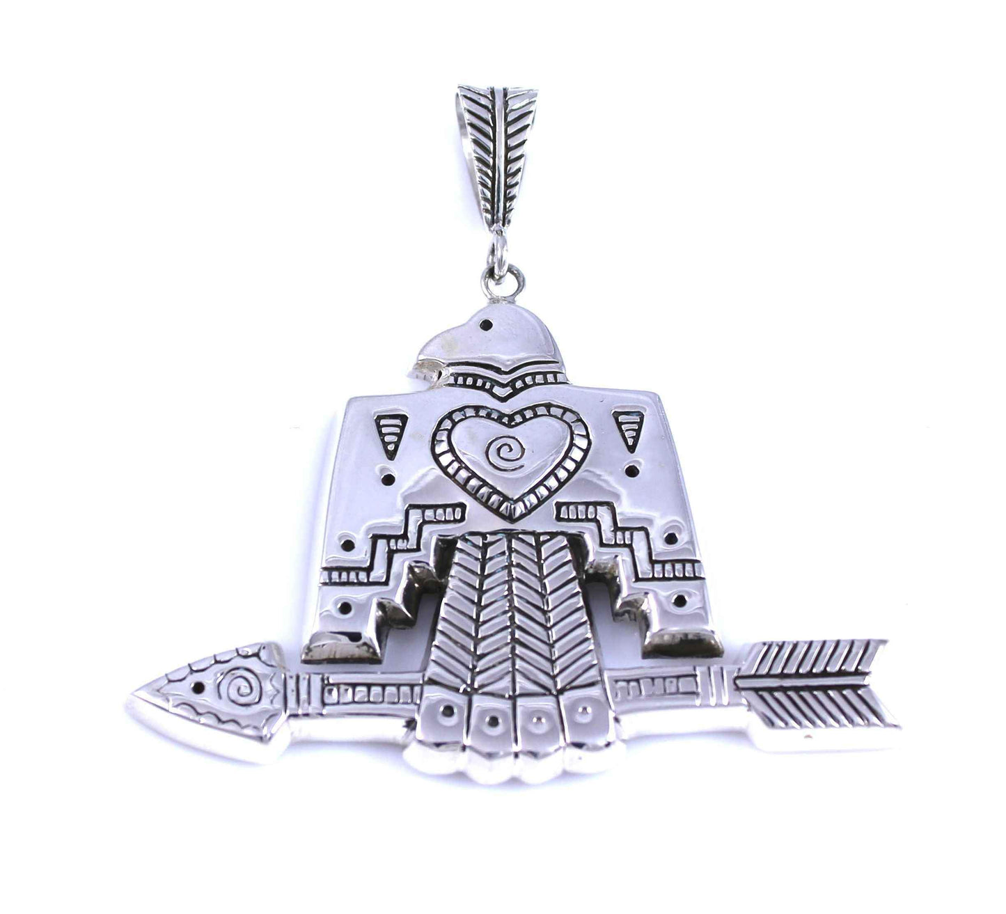 Ray Tracey-Eagle Arrow Pendant-Sorrel Sky Gallery-Jewelry
