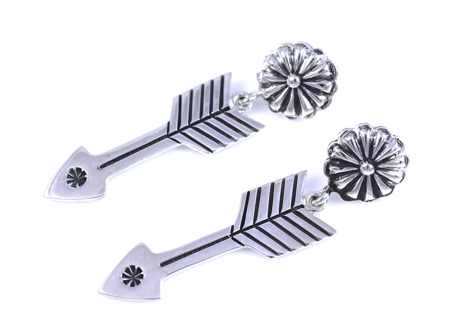 Ray Tracey-Straight Arrow Earrings-Sorrel Sky Gallery-Jewelry