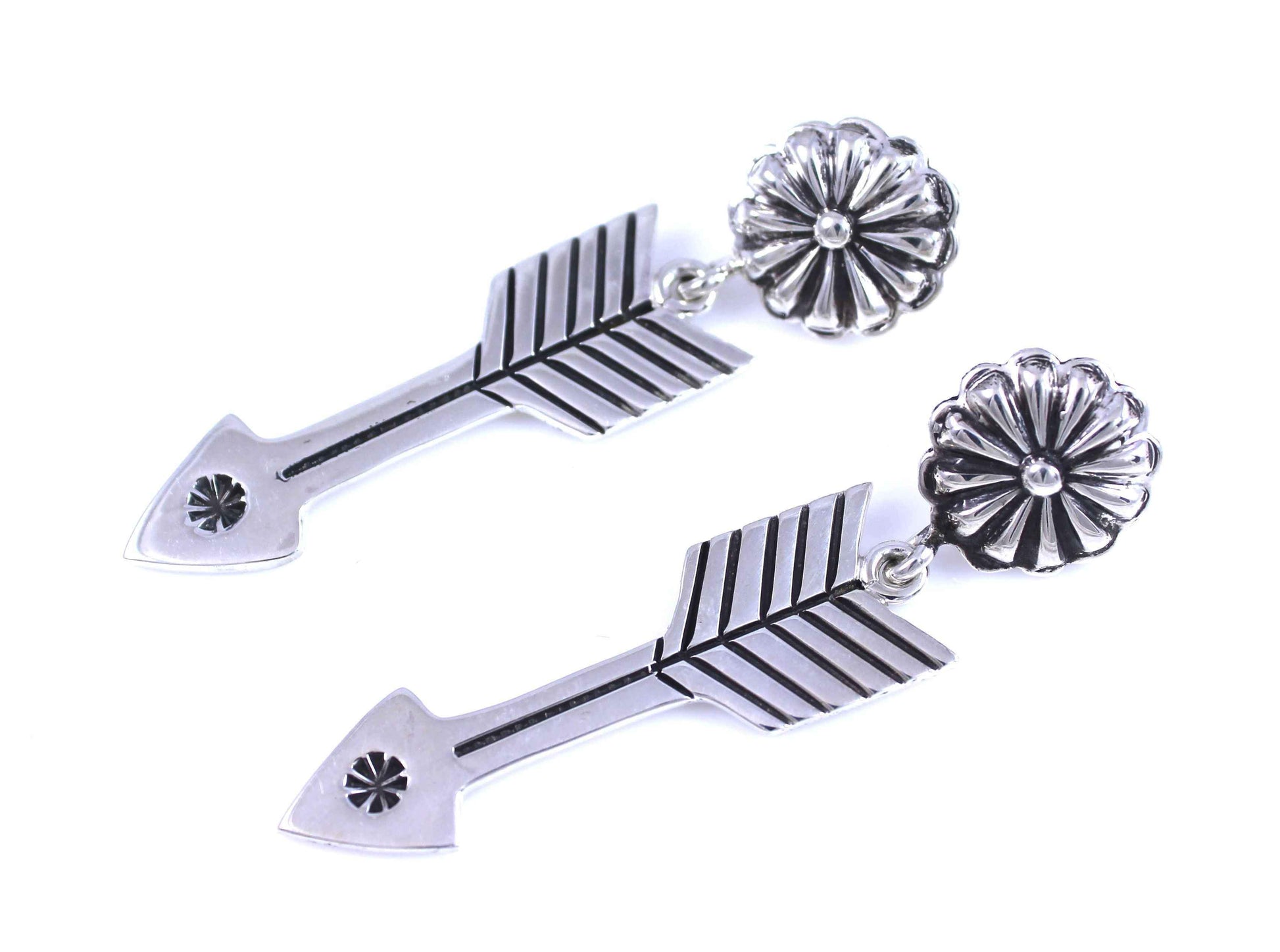 Ray Tracey-Straight Arrow Earrings-Sorrel Sky Gallery-Jewelry