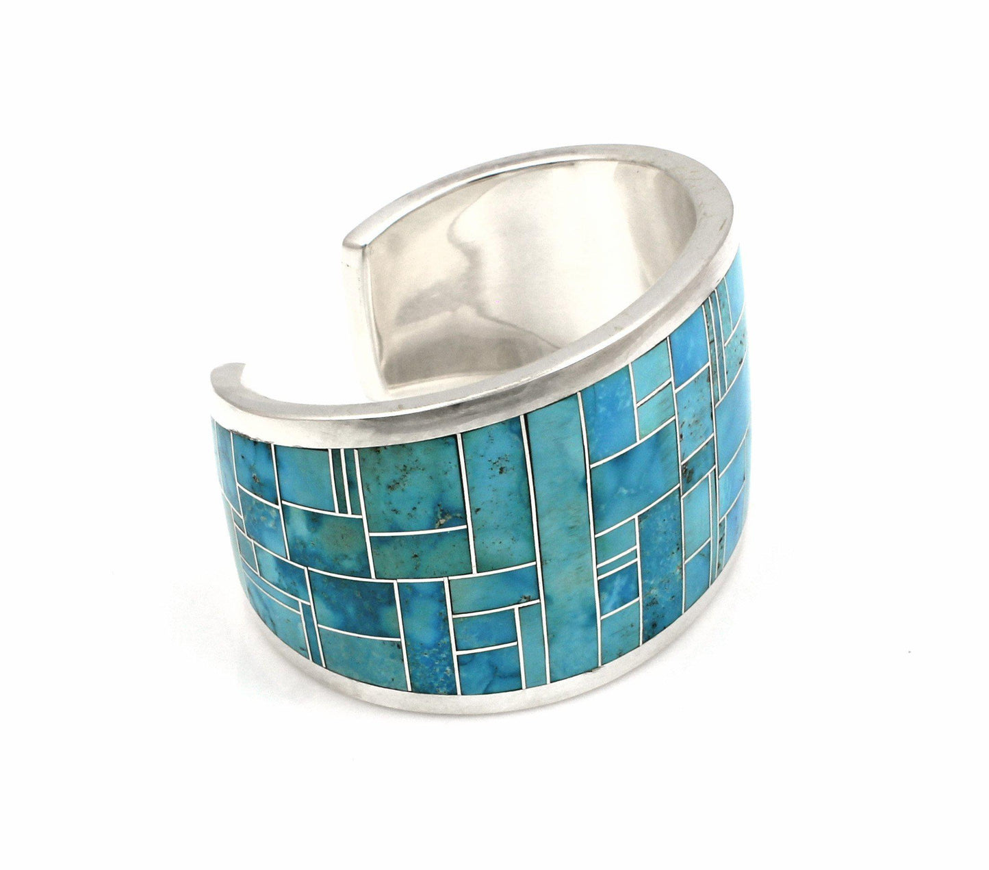 Wide Inlay Cuff-Jewelry-Ray Tracey-Sorrel Sky Gallery