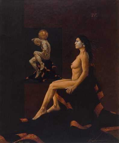 Rory Wagner-Sorrel Sky Gallery-Painting-None Such Things I V