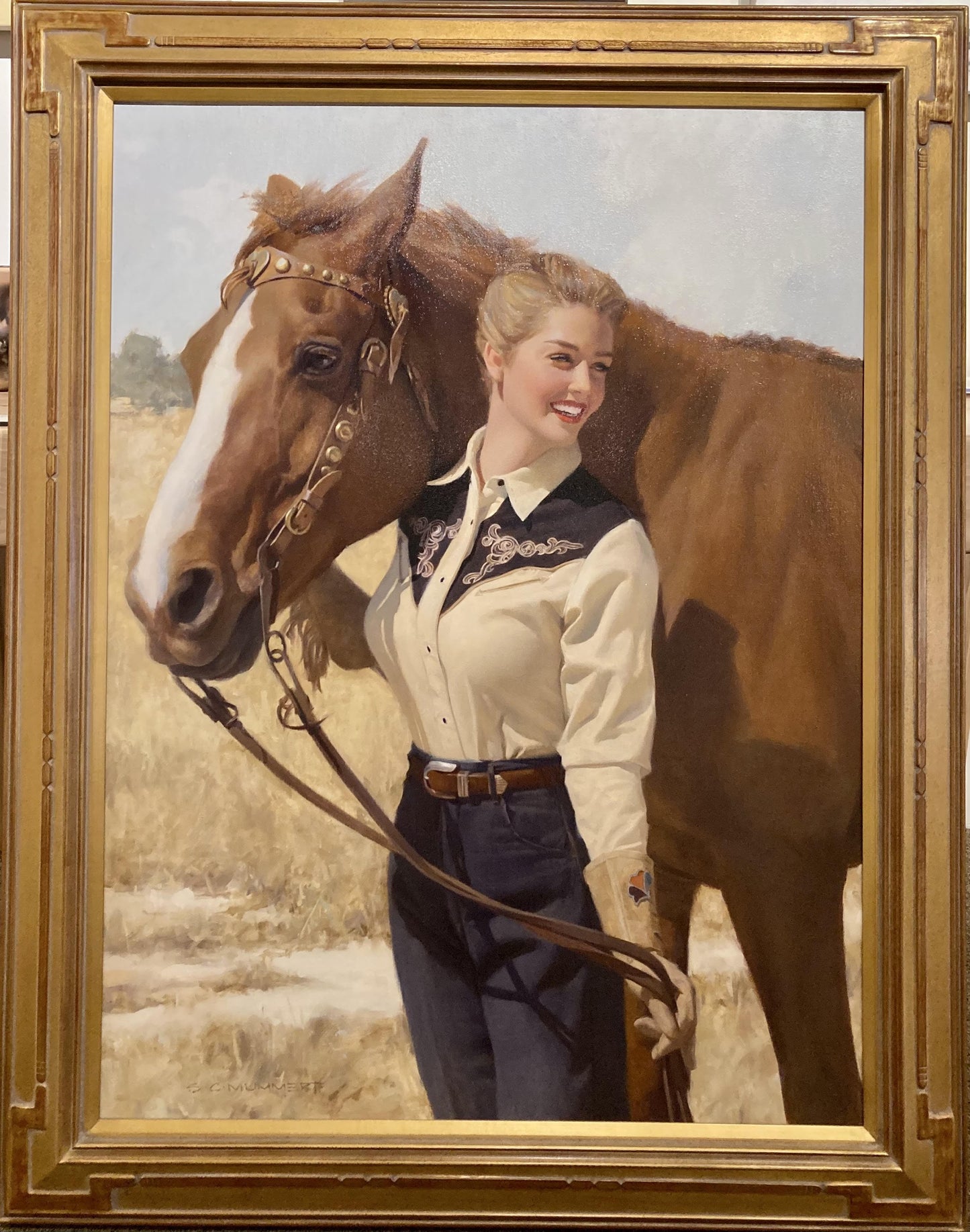 Redheads-Painting-S. C. Mummert-Sorrel Sky Gallery