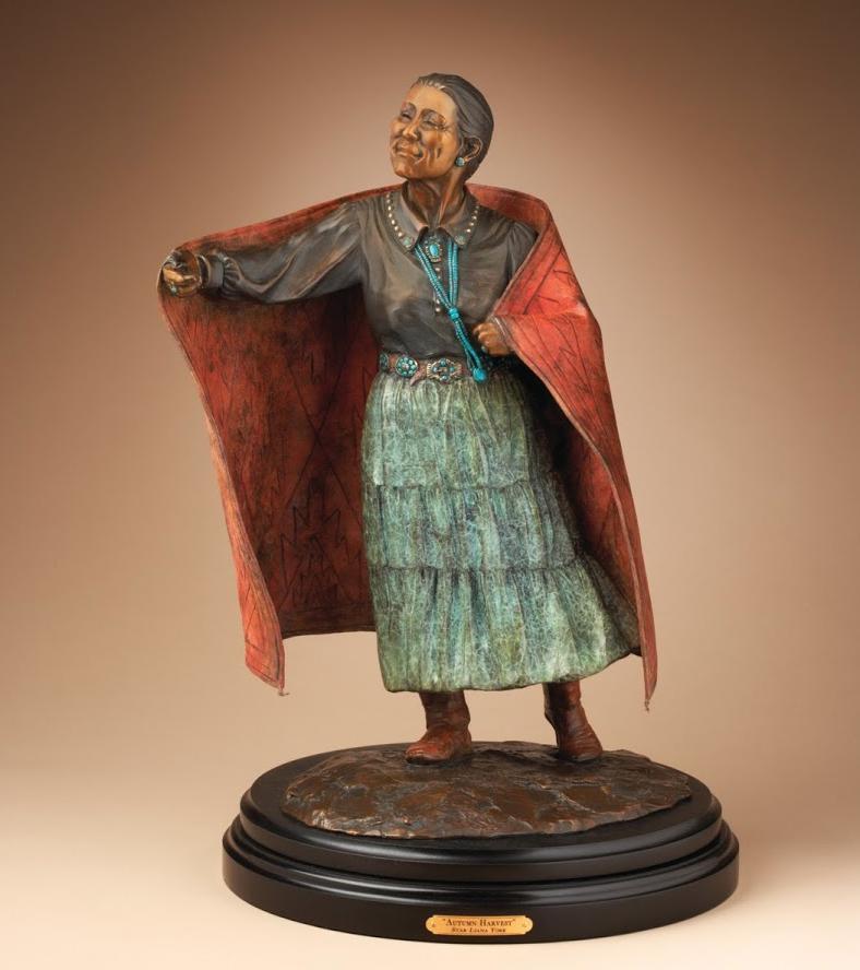 Star Liana York-Autumn Harvest-Sorrel Sky Gallery-Sculpture