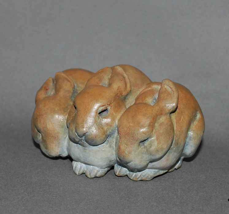 Star Liana York-Bunnies-Sorrel Sky Gallery-Sculpture