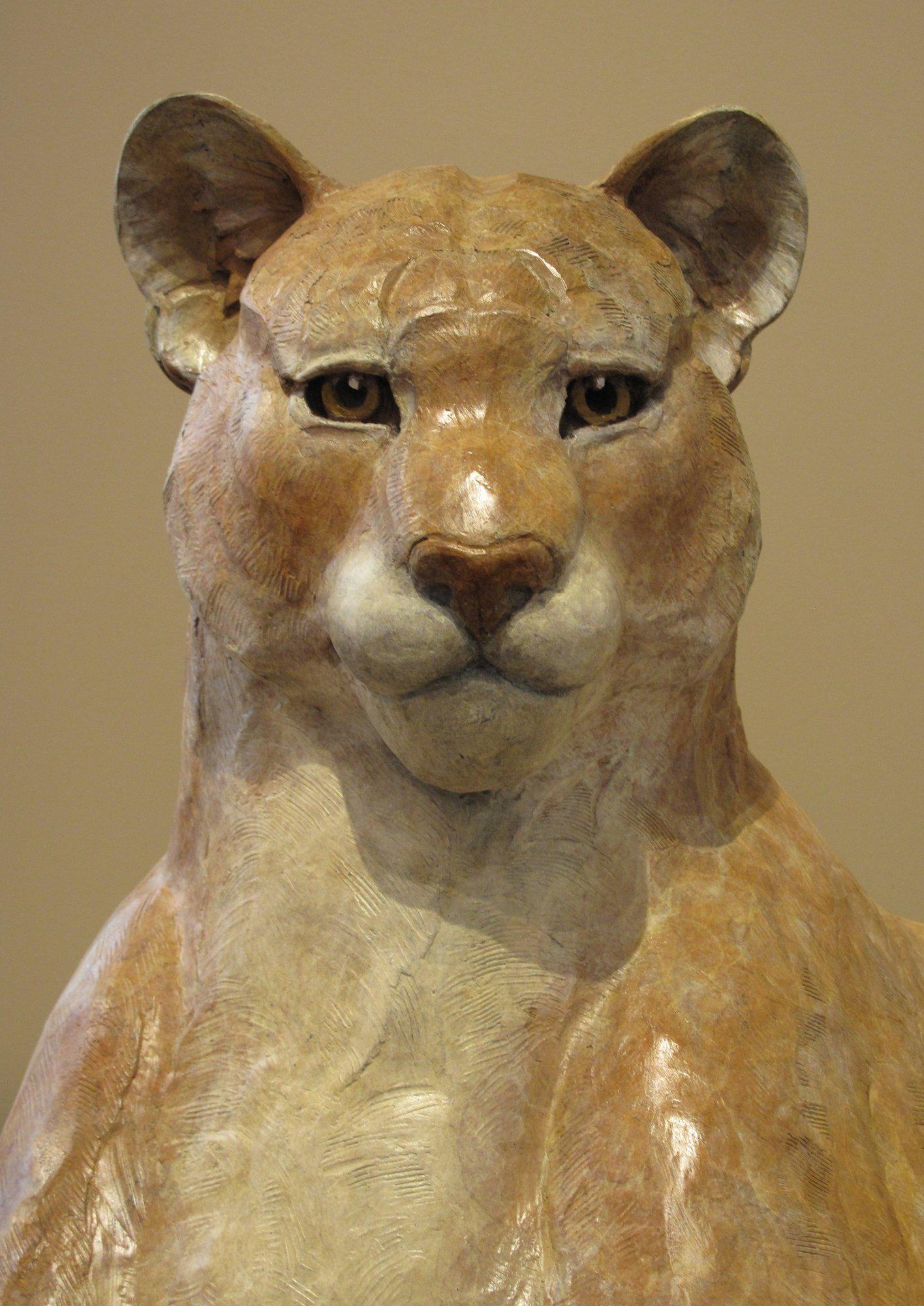 Star Liana York-Cougar-Sorrel Sky Gallery-Sculpture