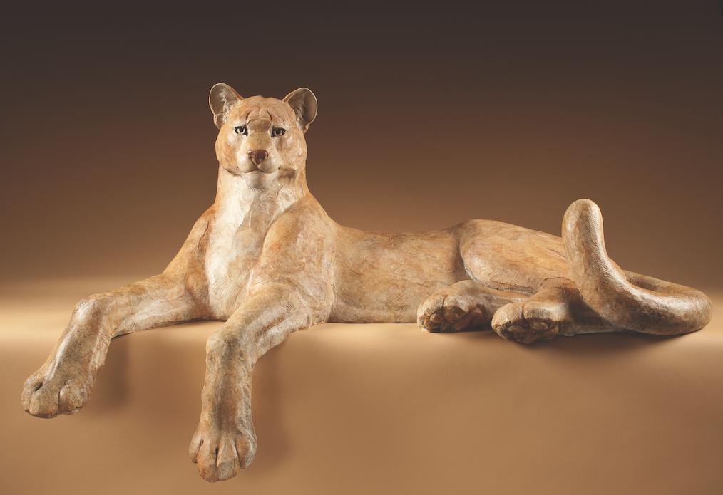 Star Liana York-Cougar-Sorrel Sky Gallery-Sculpture
