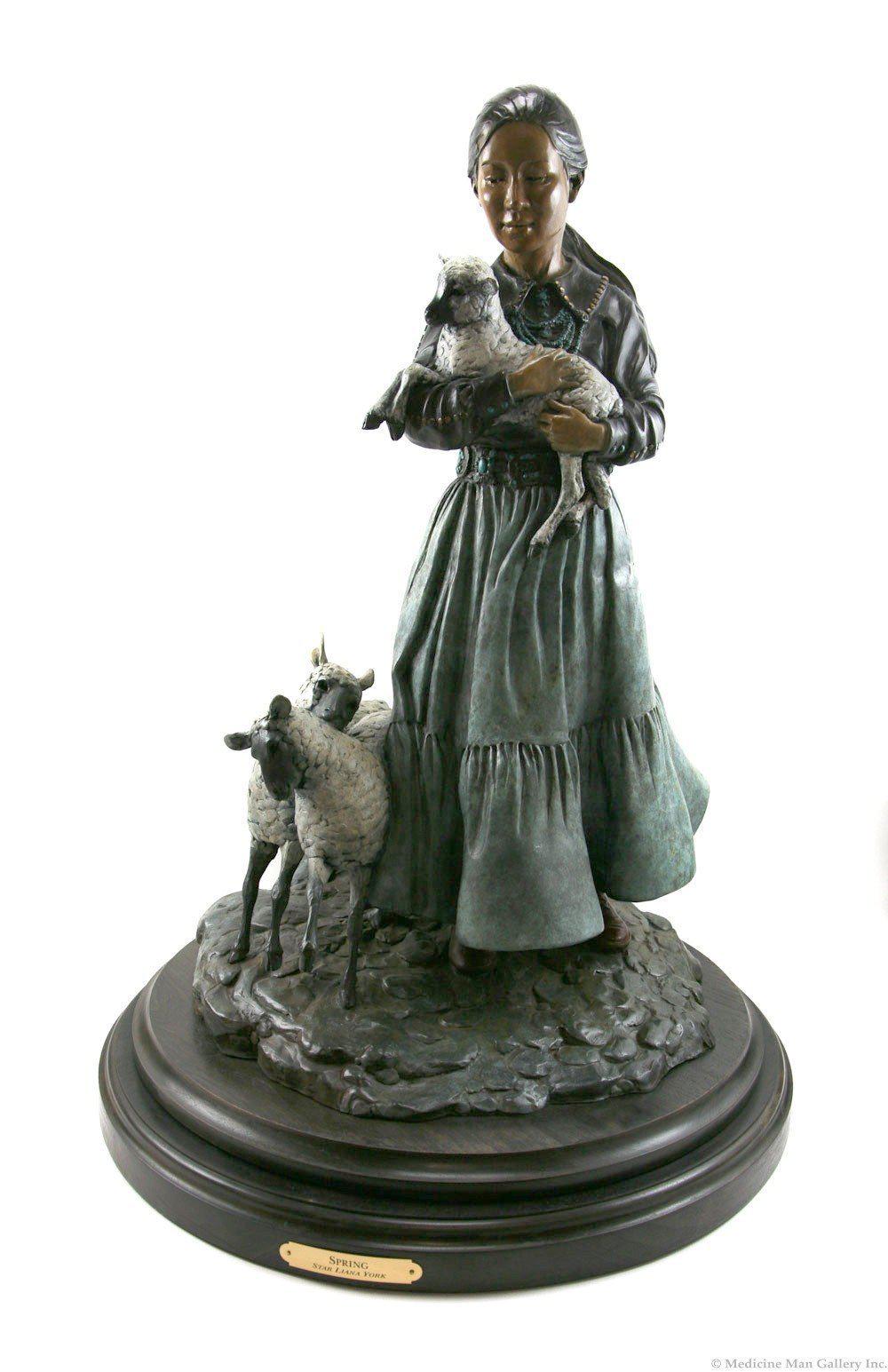 Star Liana York-Fabric Of Life “Spring”-Sorrel Sky Gallery-Sculpture