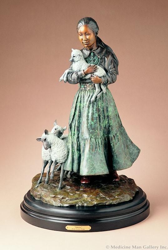 Star Liana York-Fabric Of Life “Spring”-Sorrel Sky Gallery-Sculpture