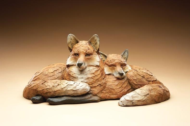 Star Liana York-Fox Den-Sorrel Sky Gallery-Sculpture