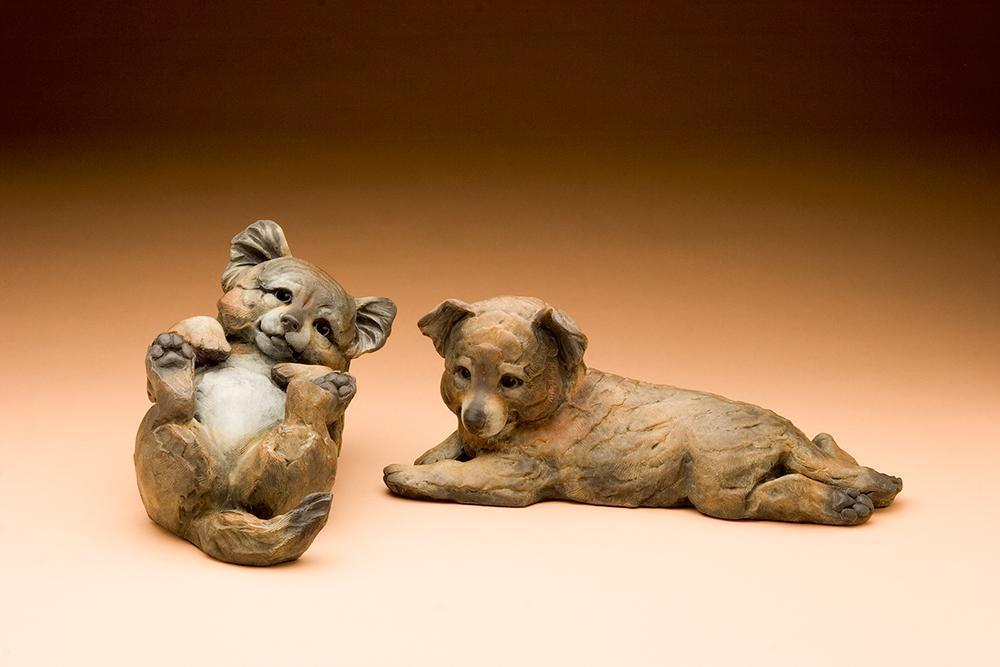 Lulu And Liza-Sculpture-Star Liana York-Sorrel Sky Gallery