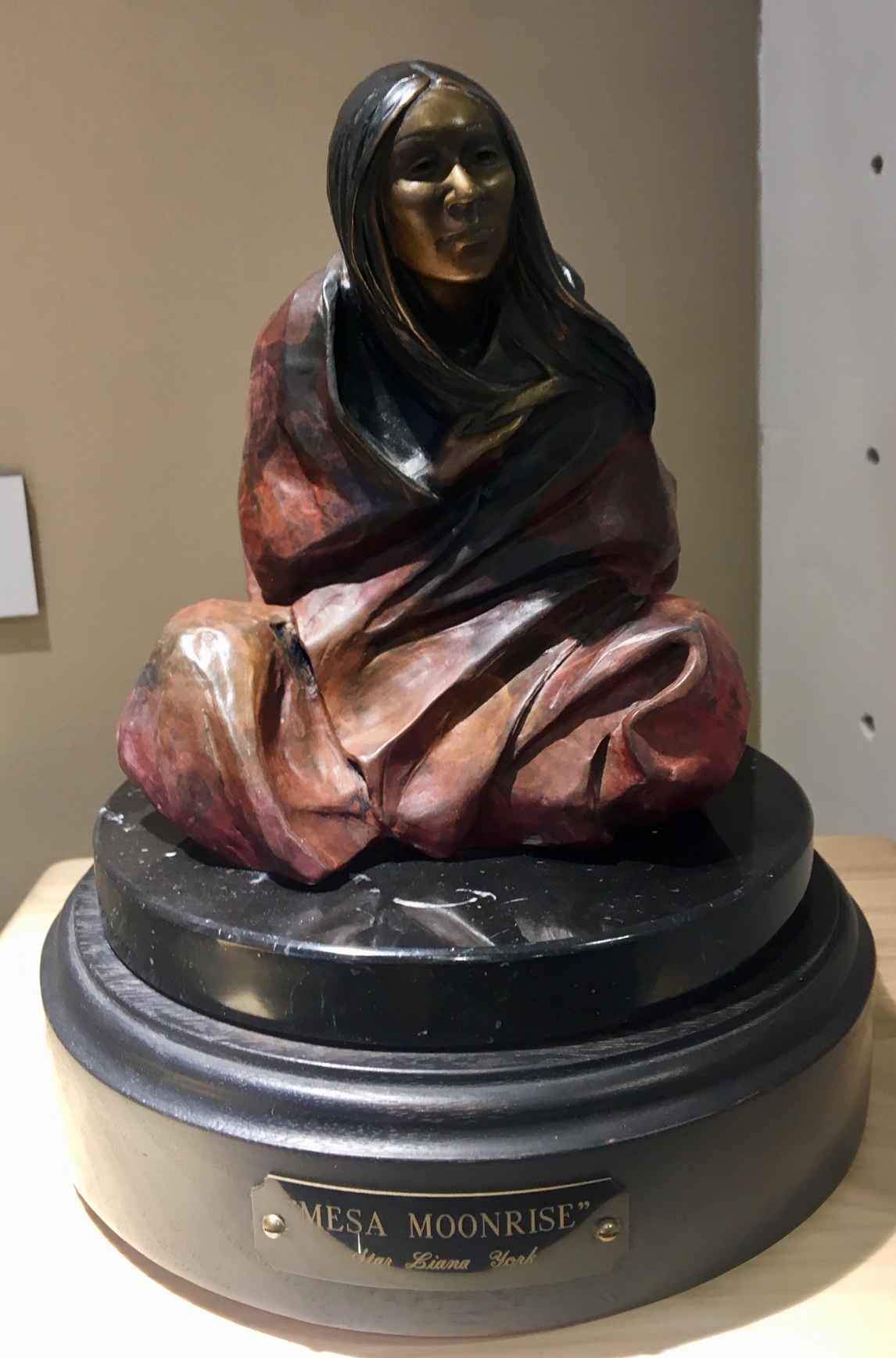 Star Liana York-Moonrise Mesa-Sorrel Sky Gallery-Sculpture