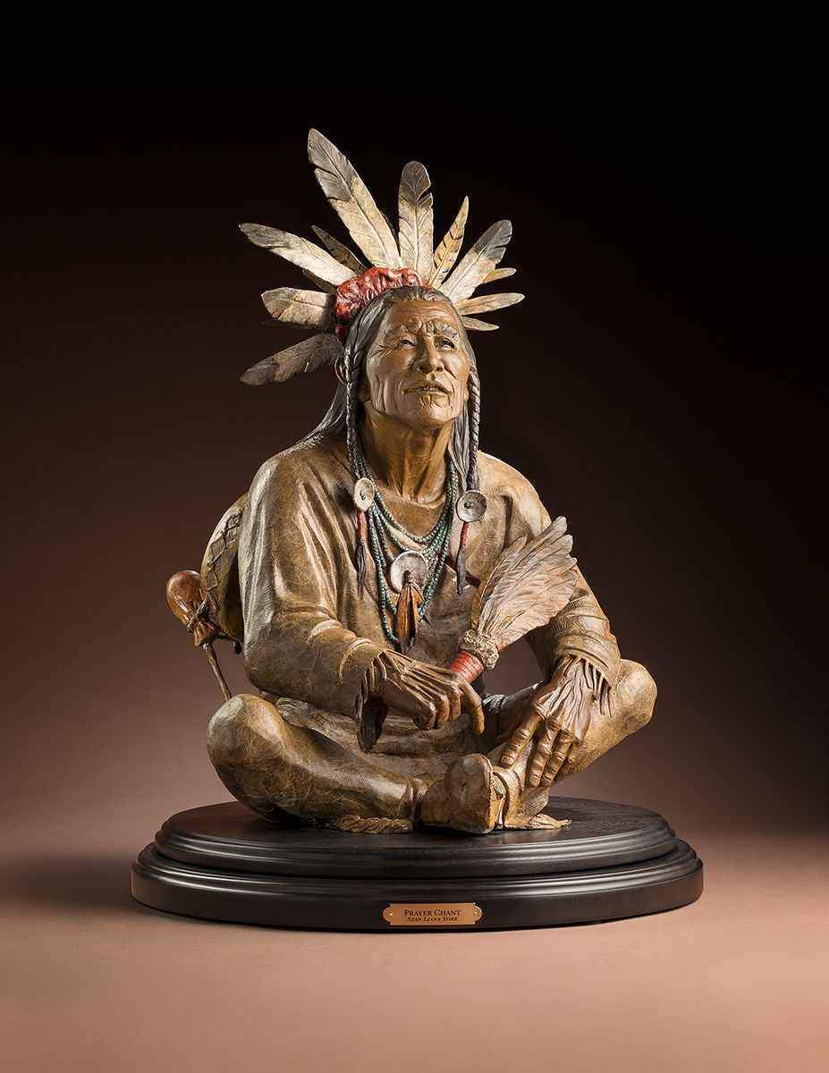 Star Liana York-Prayer Chant-Sorrel Sky Gallery-Sculpture
