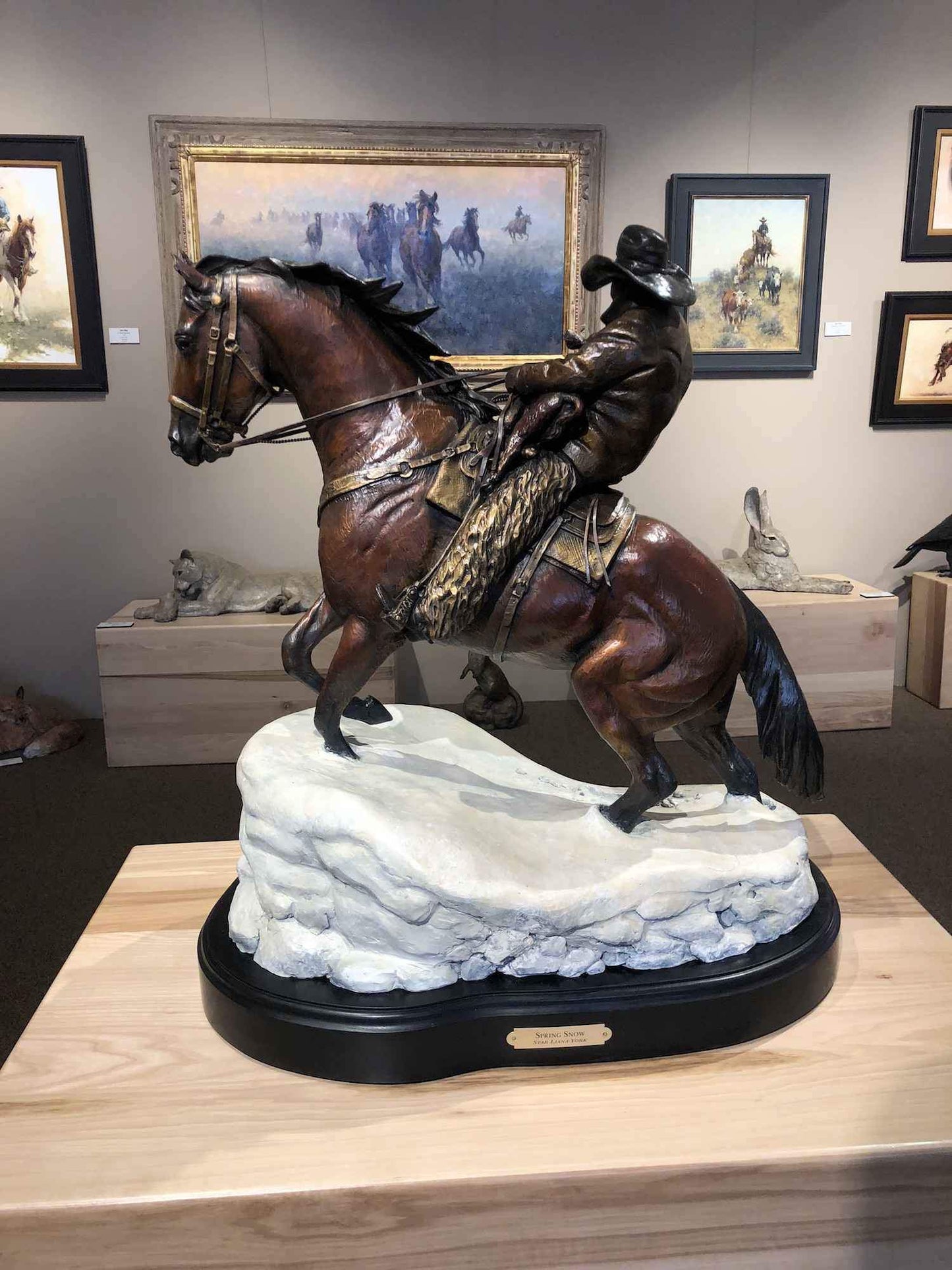 Star Liana York-Spring Snow-Sorrel Sky Gallery-Sculpture