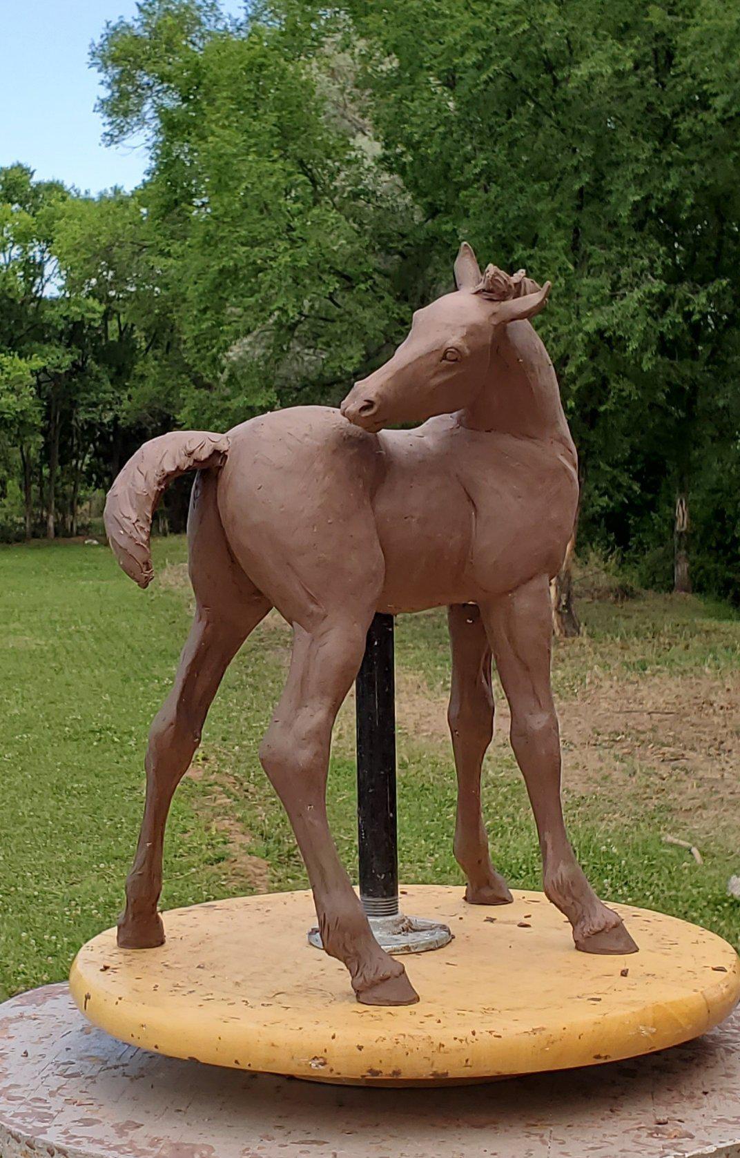 "Sweet Spot" (Milagro)-Sculpture-Star Liana York-Sorrel Sky Gallery