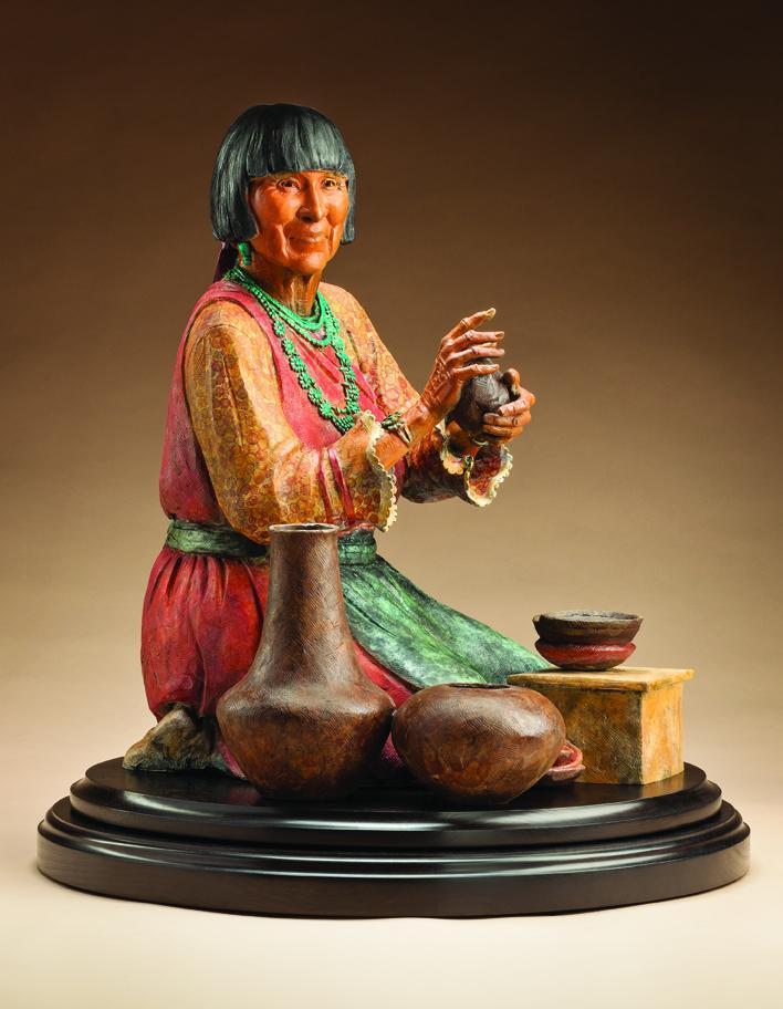 Star Liana York-The Art Spirit, Maria Martinez-Sorrel Sky Gallery-Sculpture