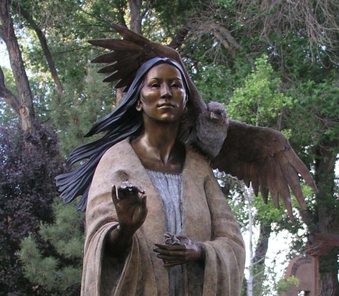 Star Liana York-Touch The Earth-Sorrel Sky Gallery-Sculpture