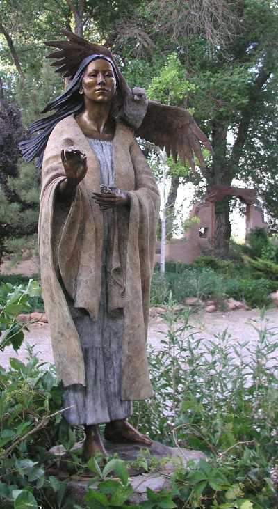 Star Liana York-Touch The Earth-Sorrel Sky Gallery-Sculpture