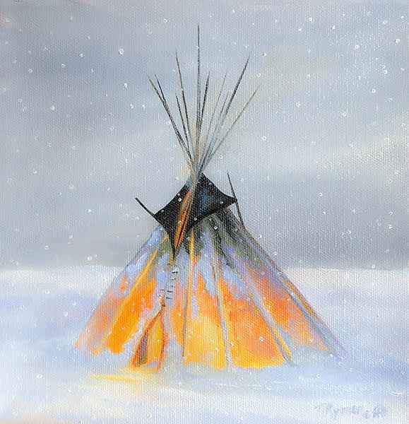 They Stayed in That Night-Painting-Tamara Rymer-Sorrel Sky Gallery