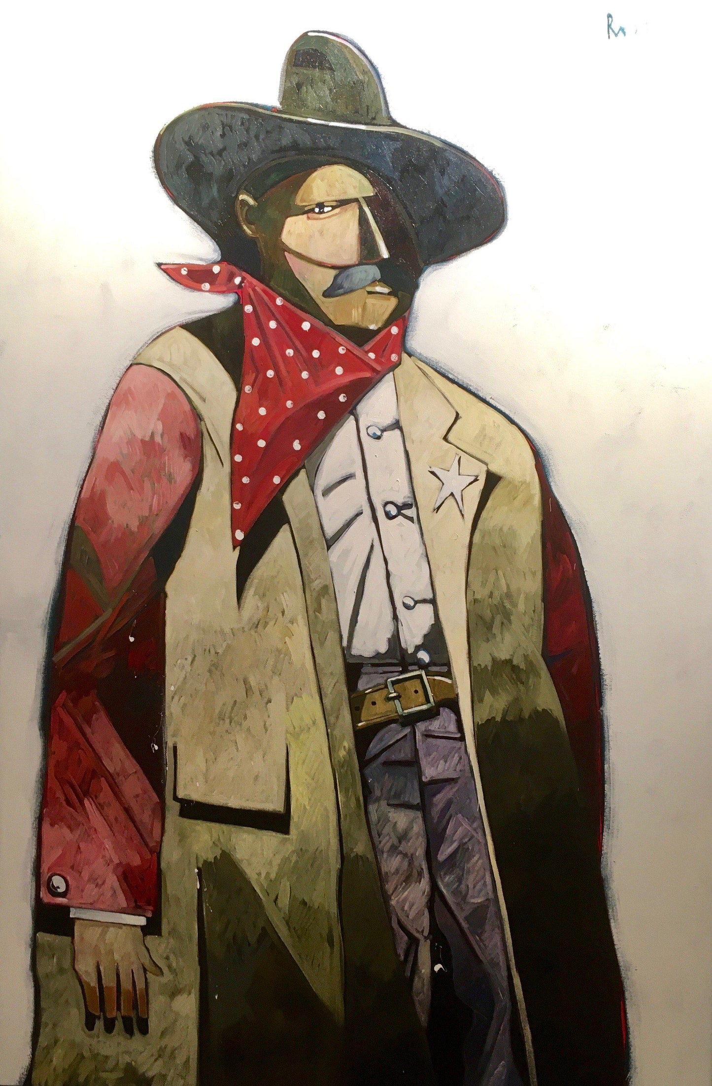 Pat Garrett-Painting-Thom Ross-Sorrel Sky Gallery