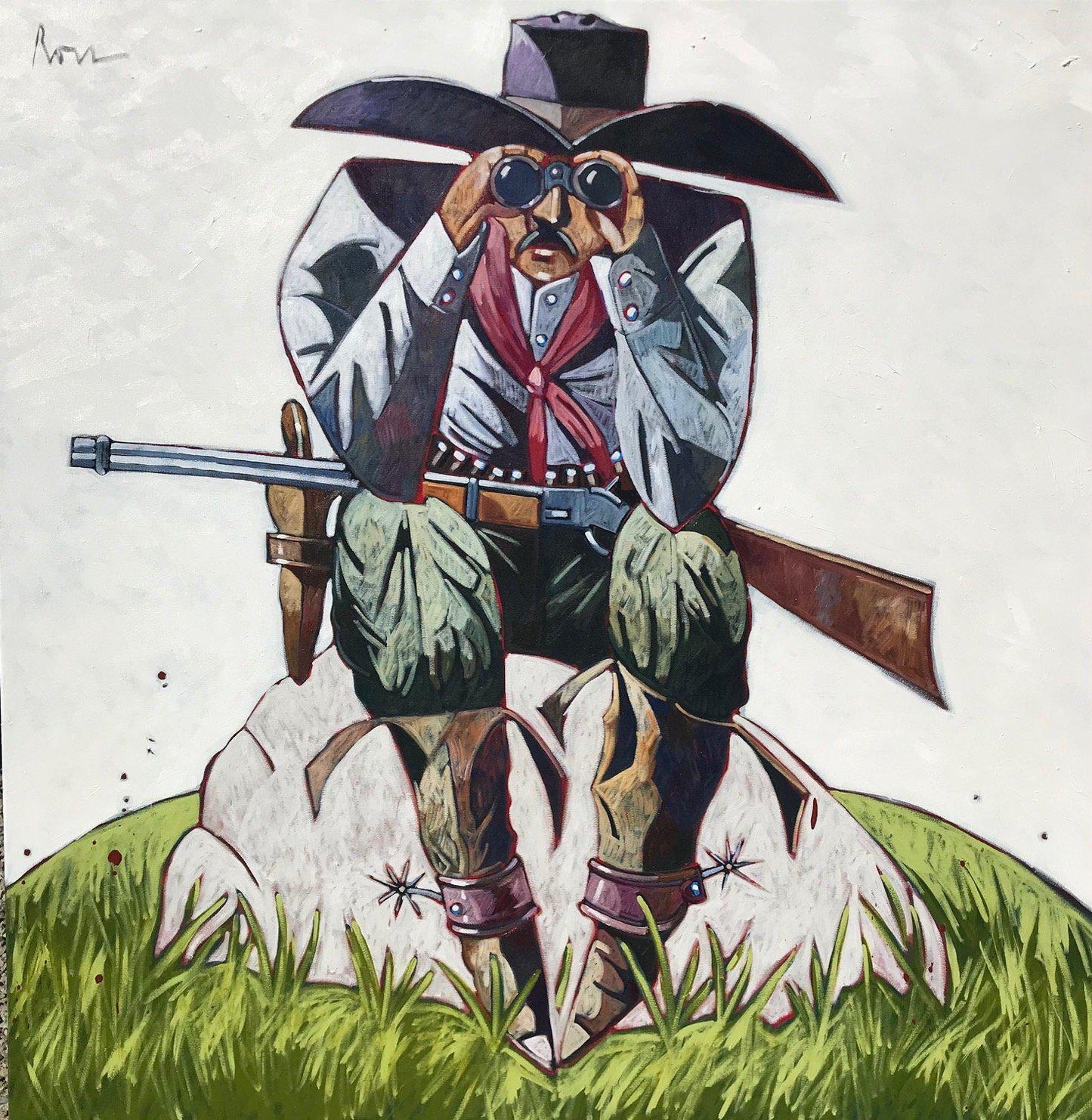 Tom Horn-Painting-Thom Ross-Sorrel Sky Gallery