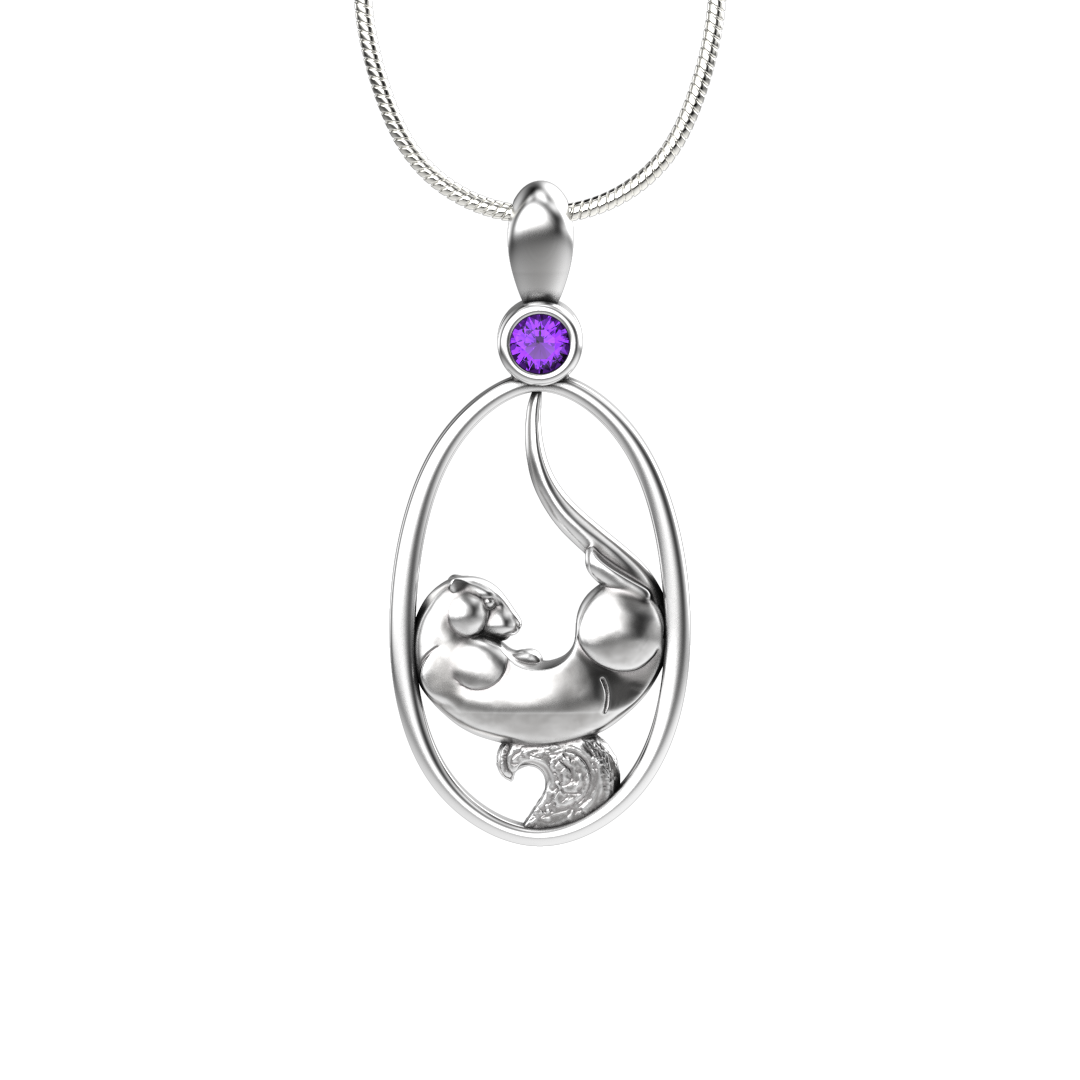 Otter Motion-Jewelry-Tim Cherry-Sorrel Sky Gallery