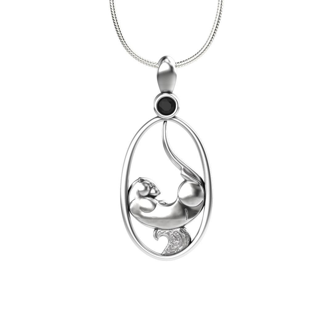 Otter Motion-Jewelry-Tim Cherry-Sorrel Sky Gallery